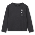 Langarm-T-Shirt KARL LAGERFELD KIDS 
                    JUNGE