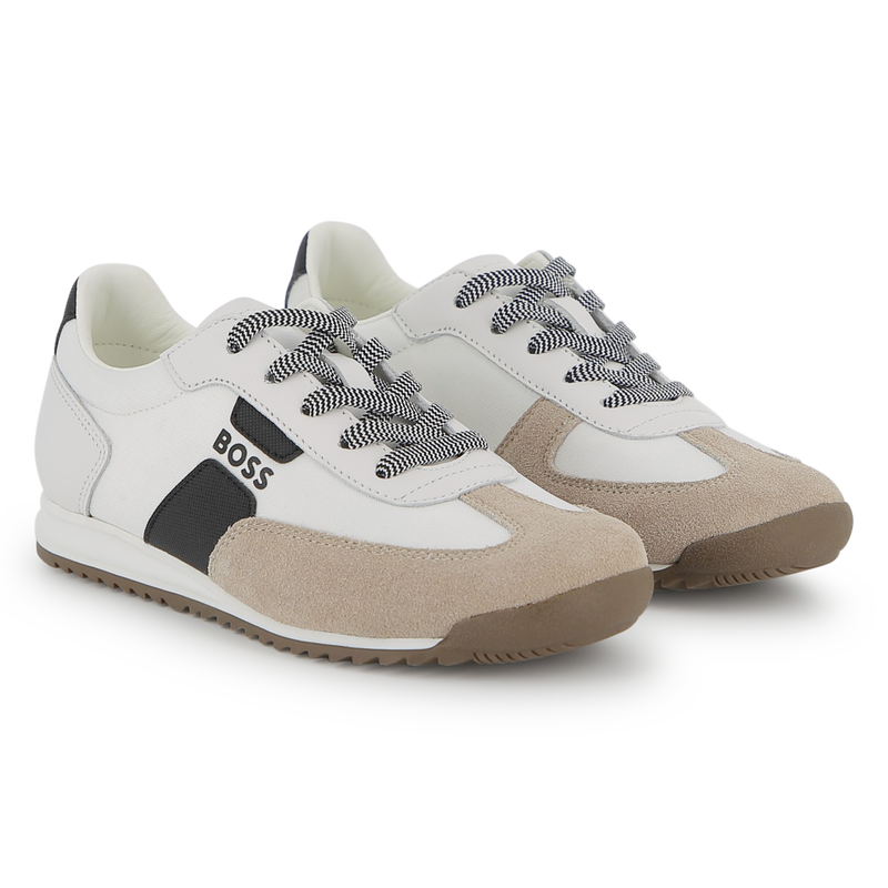 SNEAKER ZUM SCHN&Uuml;REN BOSS 
                        JUNGE