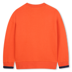 Sweatshirt aus geb&uuml;rstetem Fleece TIMBERLAND 
                    JUNGE
