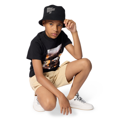 KURZ&Auml;RMELIGES T-SHIRT DKNY JUNGE