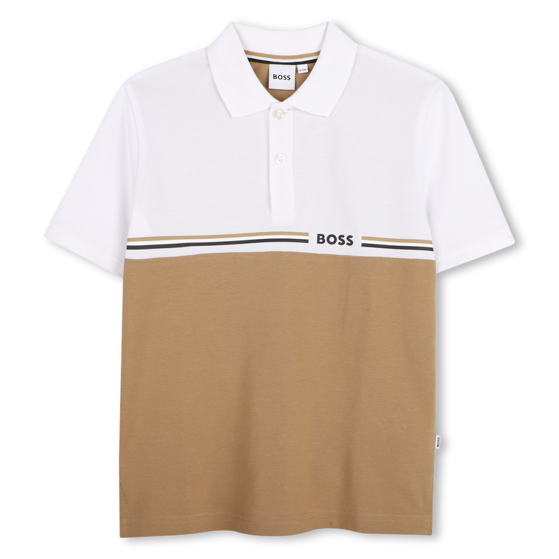 Kurz&auml;rmeliges Poloshirt BOSS 
                        JUNGE
