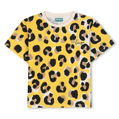 T-Shirt mit kurzen &Auml;rmeln KENZO KIDS UNISEX