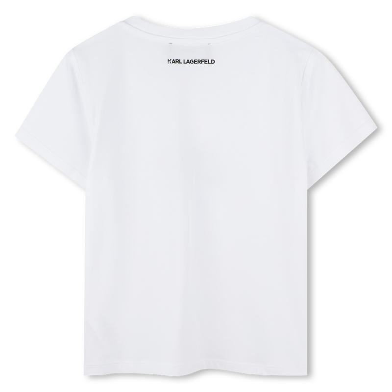 T-Shirt mit Druck KARL LAGERFELD KIDS 
                        M&Auml;DCHEN
