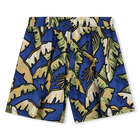 Gemusterte Baumwoll-Shorts KENZO KIDS 
                    M&Auml;DCHEN