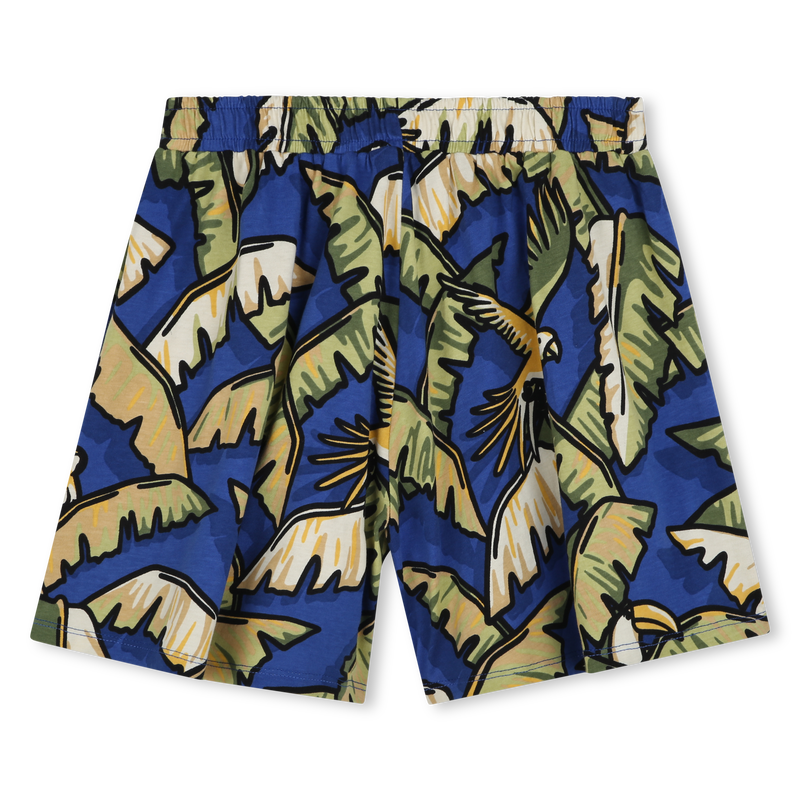 Gemusterte Baumwoll-Shorts KENZO KIDS 
                        M&Auml;DCHEN
