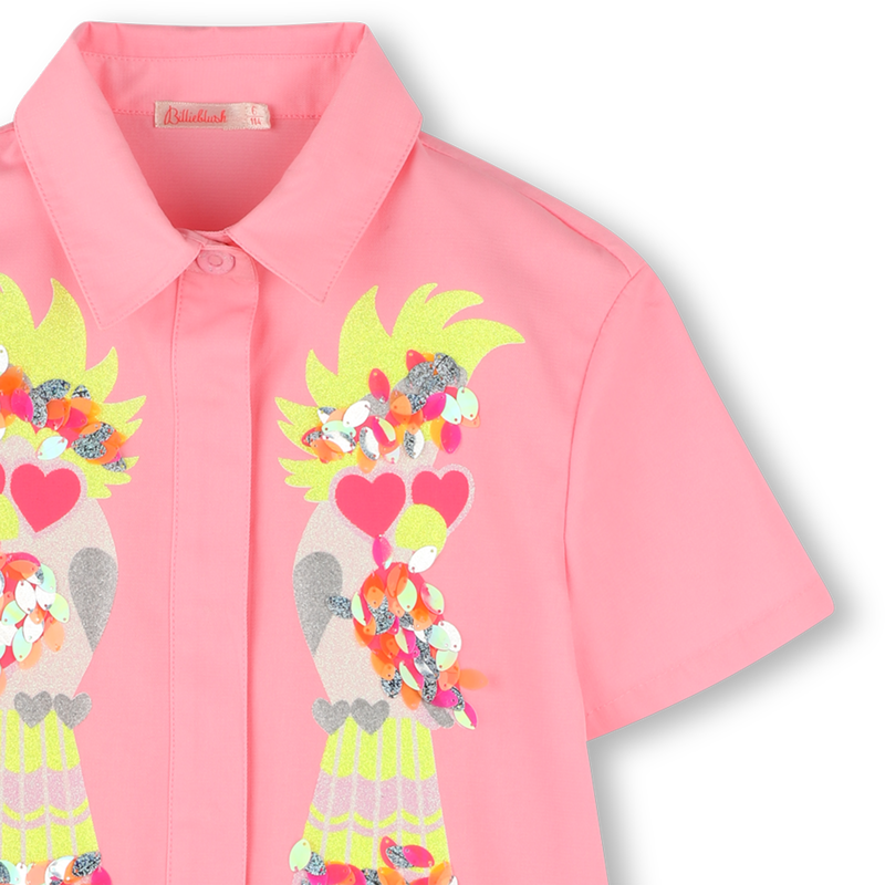 Kurz&auml;rmeliges Hemdkleid BILLIEBLUSH 
                        M&Auml;DCHEN