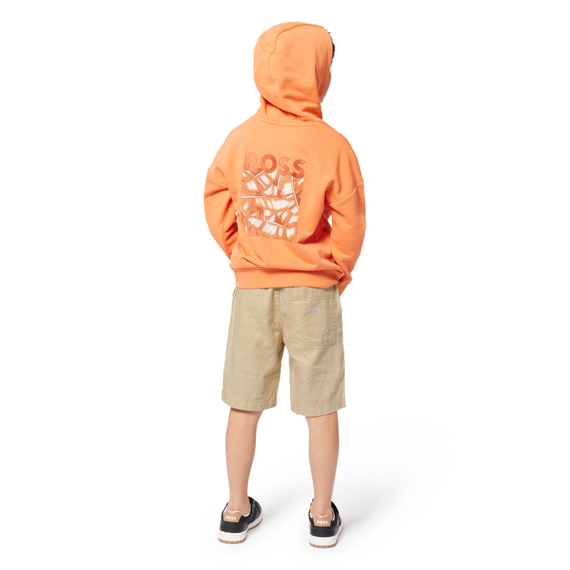 Schn&uuml;rsneaker mit Klett BOSS 
                        JUNGE