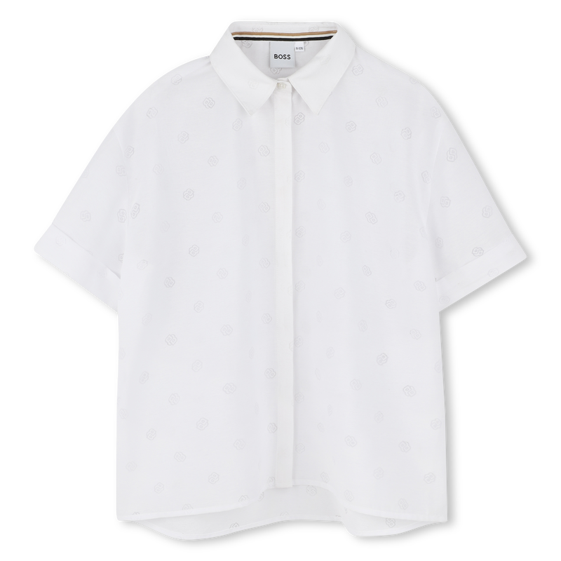 Kurz&auml;rmeliges Hemd BOSS 
                        M&Auml;DCHEN