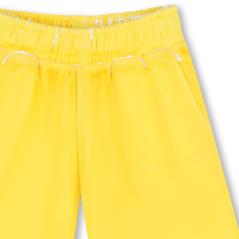 Molton-Bermudas mit Stickerei MARC JACOBS 
                        UNISEX