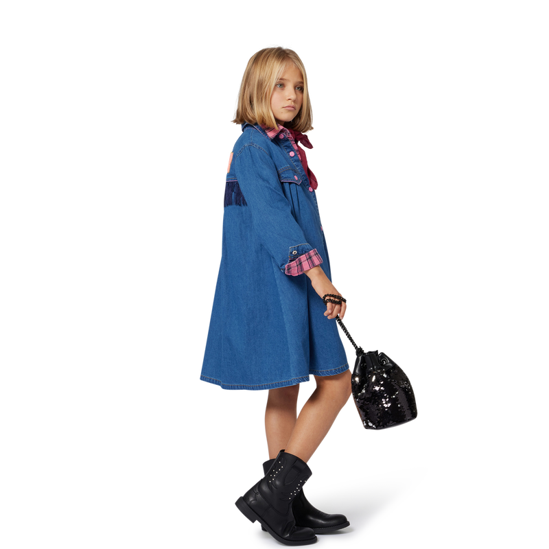 Lang&auml;rmeliges Kleid BILLIEBLUSH 
                        M&Auml;DCHEN