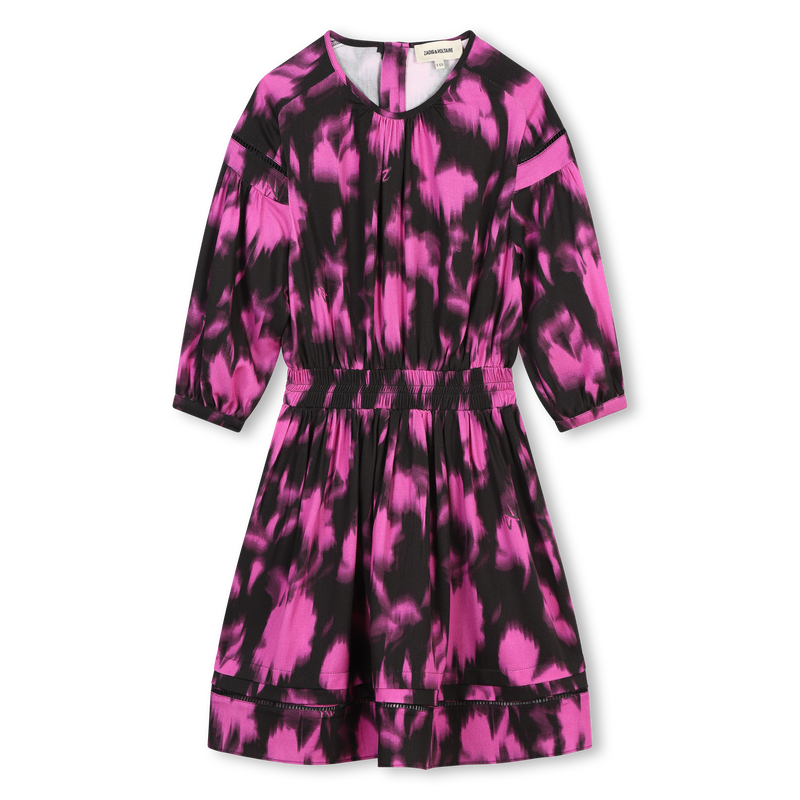 Langes, gemustertes Kleid ZADIG & VOLTAIRE 
                        M&Auml;DCHEN