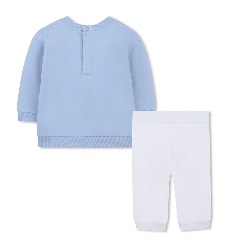Set aus Sweatshirt + Hose KENZO KIDS 
                        JUNGE