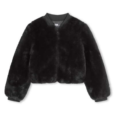 Fleecejacke KARL LAGERFELD KIDS M&Auml;DCHEN