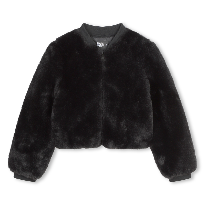 Fleecejacke KARL LAGERFELD KIDS 
                        M&Auml;DCHEN