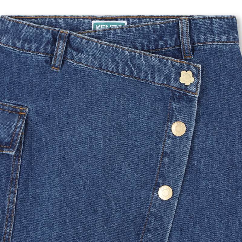 Asymmetrischer Jeansrock KENZO KIDS 
                        M&Auml;DCHEN