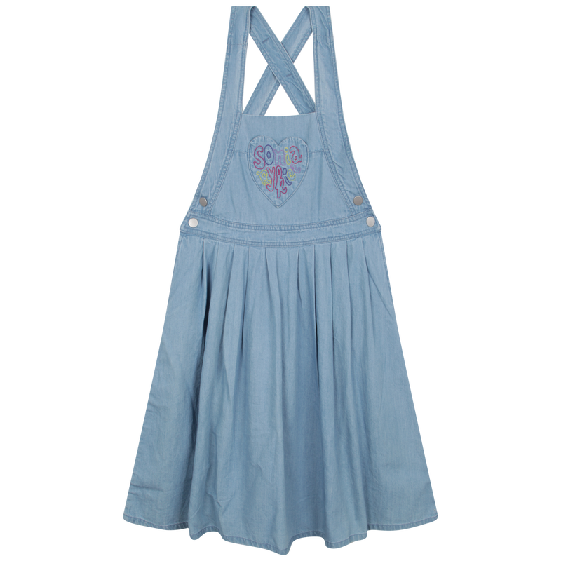 Kleid mit &uuml;berkreuzten Tr&auml;gern