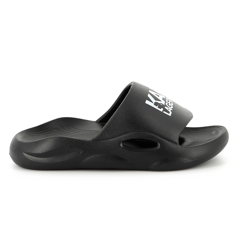 Badeschuhe mit Logo KARL LAGERFELD KIDS 
                        JUNGE