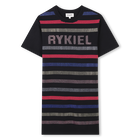 Baumwollkleid mit Strass SONIA RYKIEL 
                    M&Auml;DCHEN