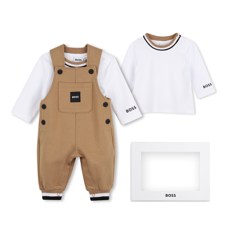 Overall- und T-Shirt-Set BOSS 
                        JUNGE