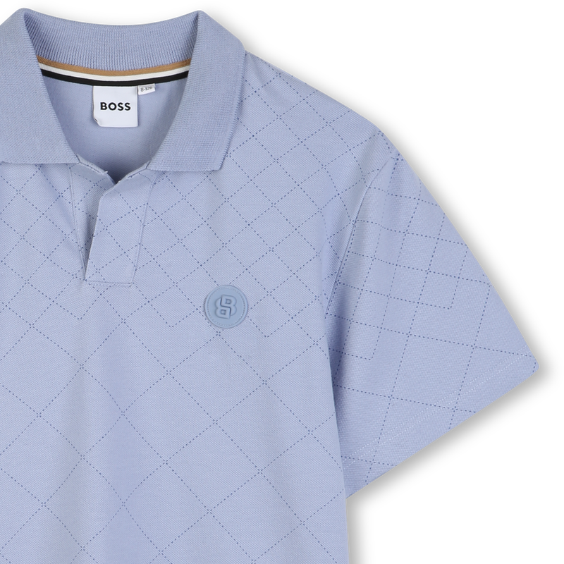 Kurz&auml;rmeliges poloshirt BOSS 
                        JUNGE