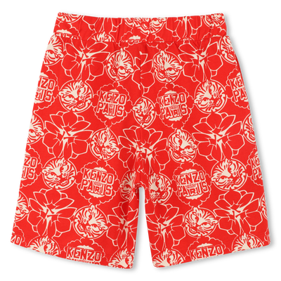 Bermudas mit japanischem Druck KENZO KIDS JUNGE