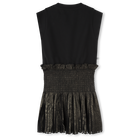 Kleid aus Materialmix KARL LAGERFELD KIDS 
                    M&Auml;DCHEN