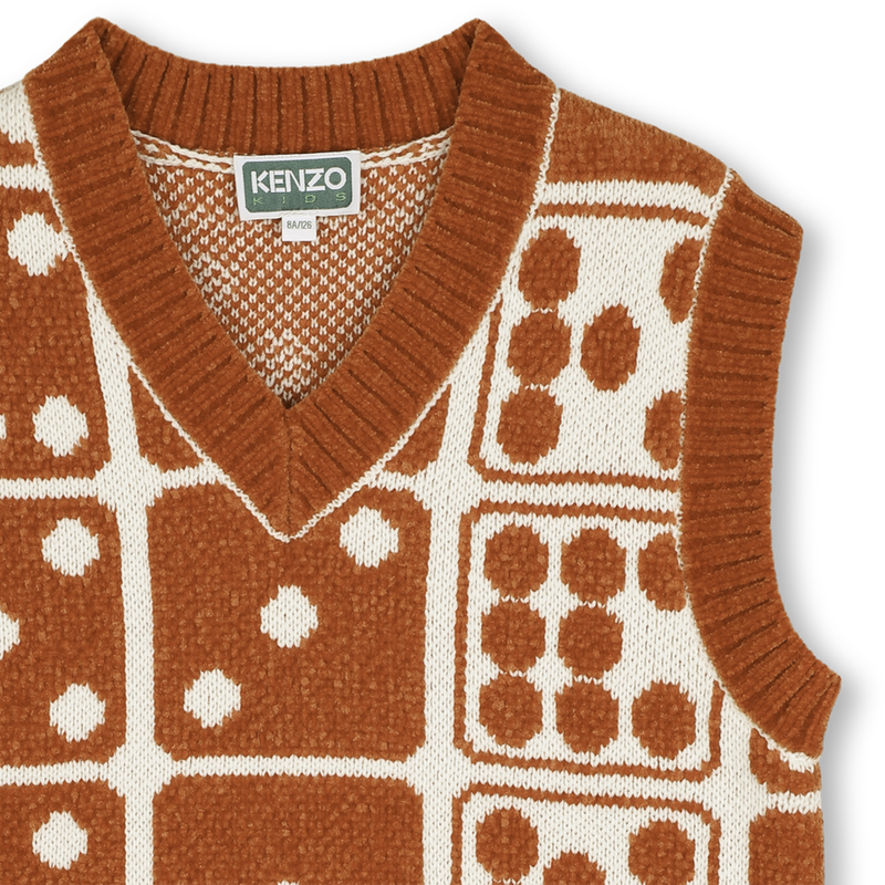 &Auml;rmelloser Pullover KENZO KIDS 
                        JUNGE