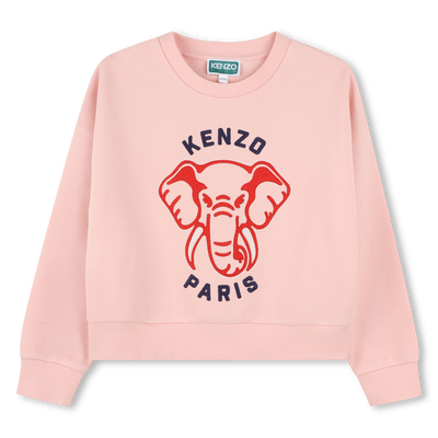 Sweatshirt aus Molton KENZO KIDS M&Auml;DCHEN