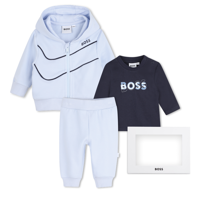 Hose, Cardigan und T-Shirt Set BOSS 
                        JUNGE