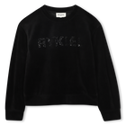 Sweatshirt aus Samt SONIA RYKIEL 
                    M&Auml;DCHEN