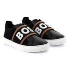 Stretchsneaker aus 2 Materialien BOSS 
                    JUNGE