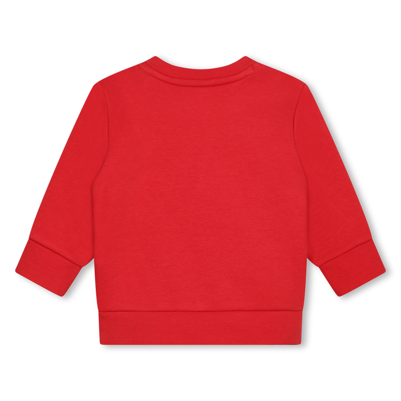 Rundhalssweater mit Print BOSS 
                        JUNGE