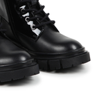 Leder-Stiefeletten mit Zipper DKNY 
                    M&Auml;DCHEN