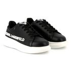 Schn&uuml;rsneakers aus Leder KARL LAGERFELD KIDS 
                    UNISEX