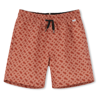 Badeshorts mit Monogramm BOSS JUNGE