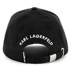 Verstellbares Baumwoll-Cap KARL LAGERFELD KIDS 
                    JUNGE
