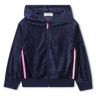Cardigan aus gl&auml;nzendem Samt BILLIEBLUSH 
                    M&Auml;DCHEN