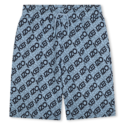 Bedruckte Jogging-Bermudas KENZO KIDS JUNGE