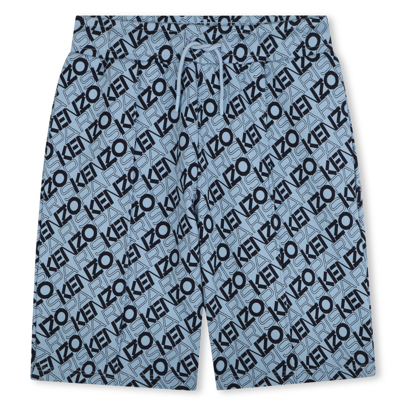 Bedruckte Jogging-Bermudas KENZO KIDS 
                        JUNGE