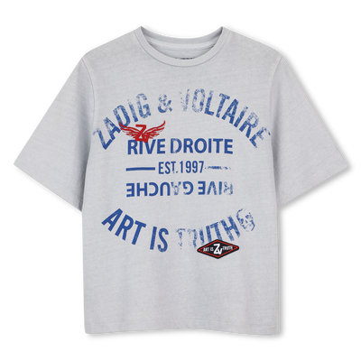 T-Shirt mit kurzen &Auml;rmeln ZADIG & VOLTAIRE JUNGE