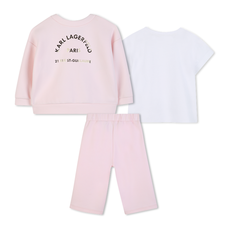 JOGGER-SET KARL LAGERFELD KIDS 
                        M&Auml;DCHEN