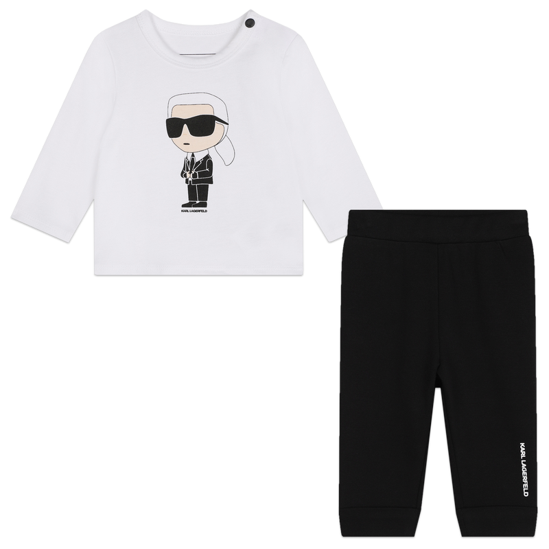 Set aus T-Shirt und Leggings KARL LAGERFELD KIDS 
                        JUNGE