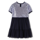 Kleid aus zwei Materialien BILLIEBLUSH 
                    M&Auml;DCHEN
