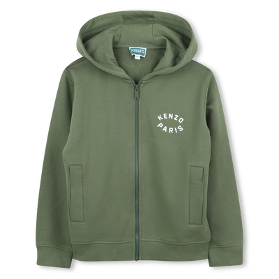 Sweatjacke mit Kapuze KENZO KIDS JUNGE