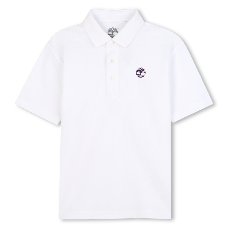 Kurz&auml;rmeliges Poloshirt aus Baumwolle TIMBERLAND 
                        JUNGE