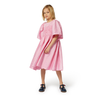 Besticktes Baumwoll-Kleid KENZO KIDS 
                    M&Auml;DCHEN