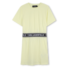 Kleid mit t-shirt KARL LAGERFELD KIDS 
                    M&Auml;DCHEN