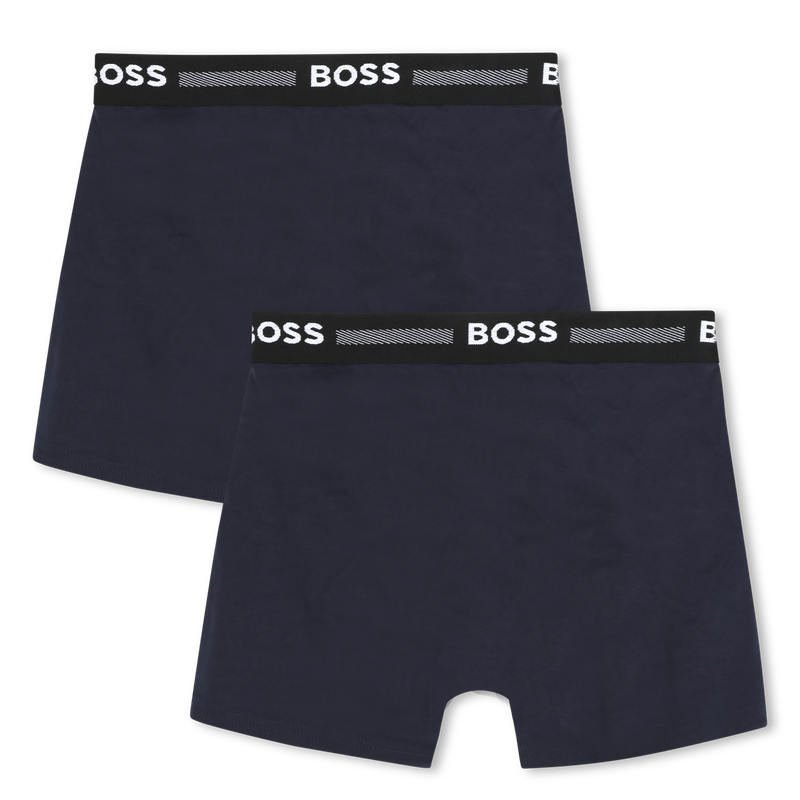 Set mit 2 Baumwoll-Boxershorts BOSS 
                        JUNGE
