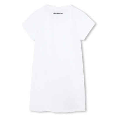 Kurzärmeliges Kleid KARL LAGERFELD KIDS MÄDCHEN