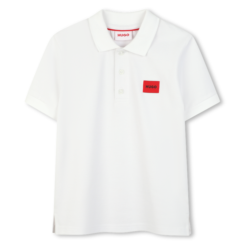 KURZ&Auml;RMELIGES POLOSHIRT HUGO 
                        JUNGE